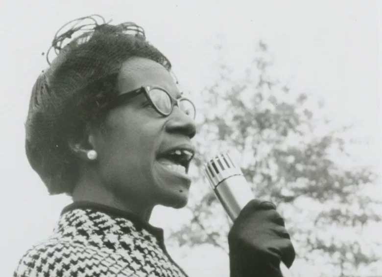 Shirley Chisholm, shortly after her election to Congress in 1968. Local Identifier: 306-PSC-68-3539 (NAID: 7452354) 