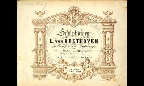 Beethoven Symphonien Frontispiece